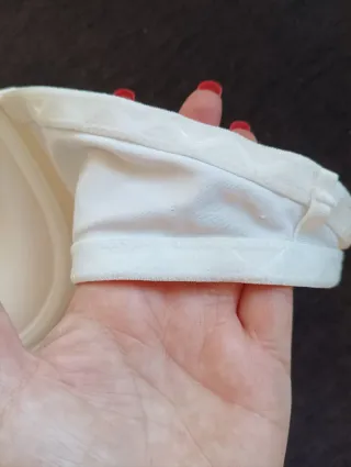 Sujetador Novia Blanco con Tirantes Extraíbles