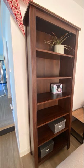 Librería Estantería Marrón Oscuro IKEA Brusali