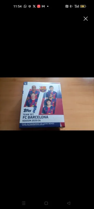 FC Barcelona Team Set 25/26 Topps