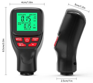 Medidor Digital de Espesor de Pintura de Coche