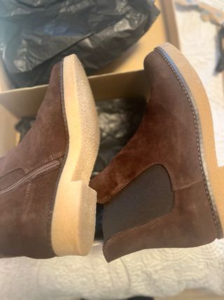 Botines Chelsea Marrones