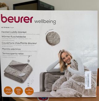 Manta eléctrica Beurer HD 75 Nordic Taupe