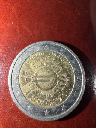 Moneda 2 euros Chipre 2012