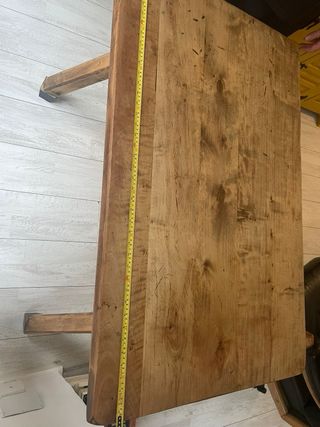 Mesa tocinera madera maciza