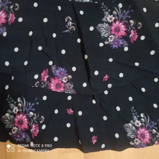 Vestido Mango volantes floral lunares. LEER