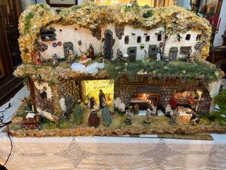 Diorama Belén Figuras 12cm