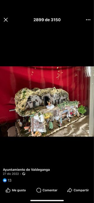 Diorama Belén Figuras 12cm