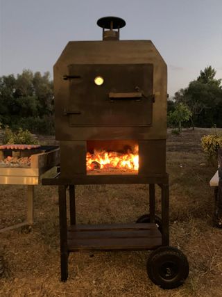 Horno leña Black Level Dame Fuego