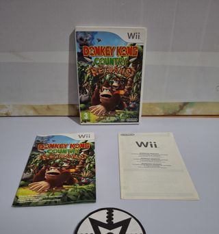 Donkey Kong Country Returns Wii PAL ESP