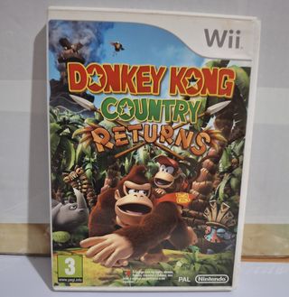 Donkey Kong Country Returns Wii PAL ESP