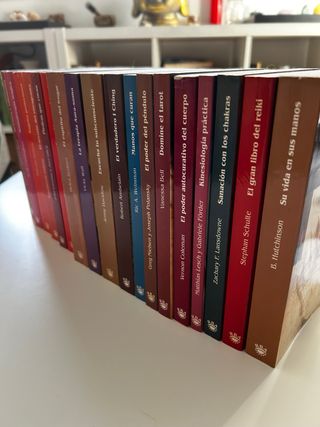 19 libros de diferentes terapias energéticas