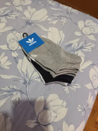 Calcetines Adidas Talla 38 (3 pares)