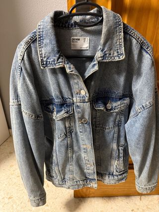 Chaqueta Vaquera Bershka Talla S