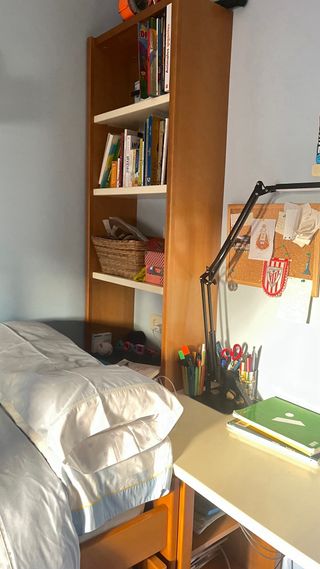 Muebles Juveniles: Cama, Escritorio y Estantería