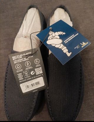 Mocasines Mujer ECOALF azul marino Nuevos Talla 36