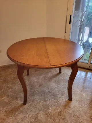 Mesa y 4 Sillas Provenzal Madera