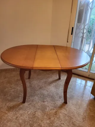 Mesa y 4 Sillas Provenzal Madera