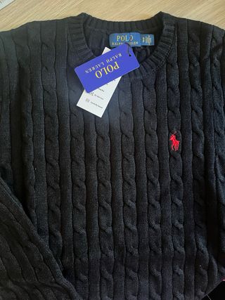 Jersey Polo Ralph Lauren Negro Talla S