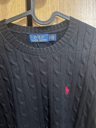 Jersey Polo Ralph Lauren Negro Talla S