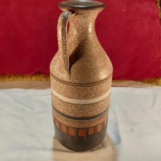 Jarra cerámica decorativa vintage