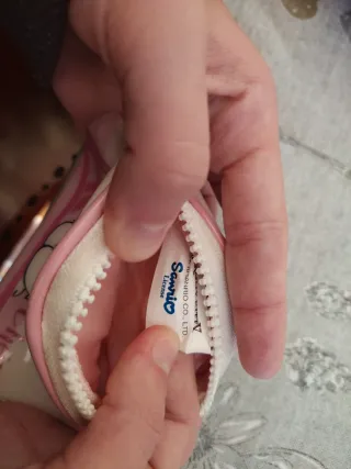 Monedero Hello Kitty niña rosa y blanco