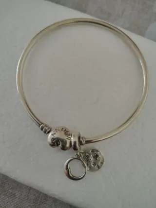 Pulsera Pandora Plata Luna y Estrellas