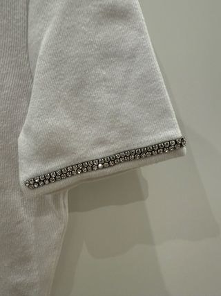 Camiseta ZARA blanca talla s