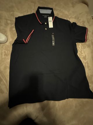 Polo Tommy Hilfiger Azul Talla XXL