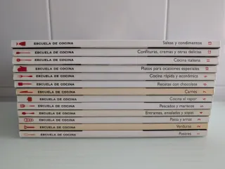 13 Libros "Escuela de Cocina" - Paso a Paso