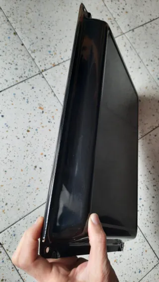 Teglia Leccarda Forno Metallo Nero