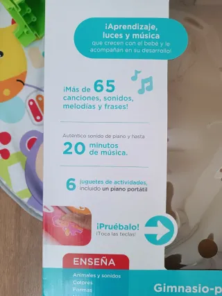 Fisher Price Gimnasio Piano Bebé