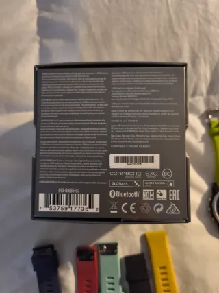 Garmin Fenix 5S negro con caja orig