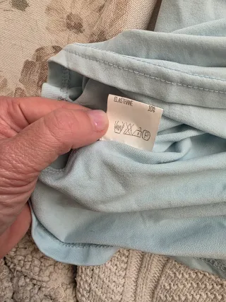 Sandro Top Tirantes Encaje Azul Talla M/L