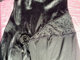 Disfraz Miércoles o Morticia Addams negro