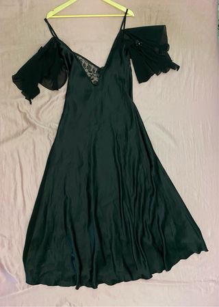 Disfraz Miércoles o Morticia Addams negro