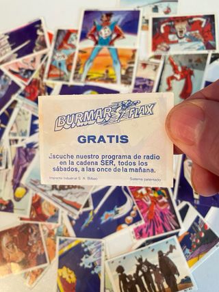 44 Cromos Burmar Flax Colección
