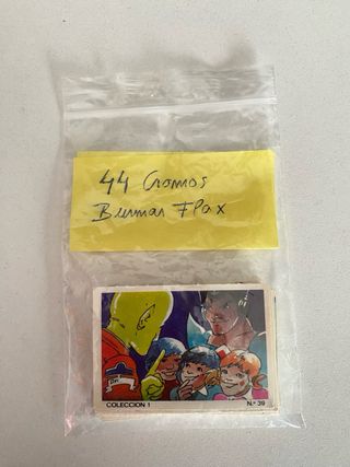 44 Cromos Burmar Flax Colección