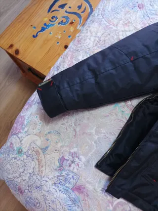 Abrigo Geographical Norway Azul Talla 14 años.