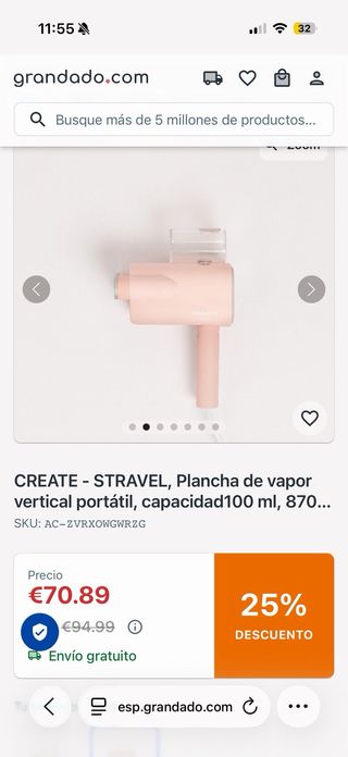 Plancha de Vapor Vertical IKOHS STAVEL