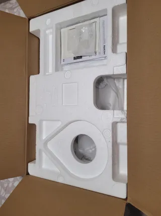 Monitor curvo Samsung bianco