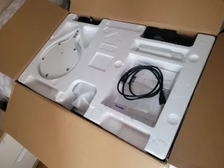 Monitor Samsung Curvo Blanco