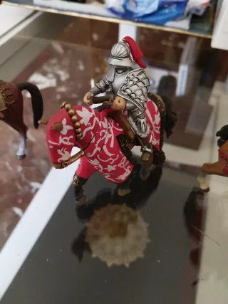 Lote Caballeros Medievales Plomo