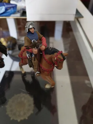 Lote Caballeros Medievales Plomo