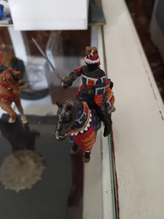 Lote Caballeros Medievales Plomo