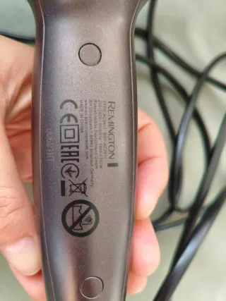 Secador de pelo Remington Negro/Gris