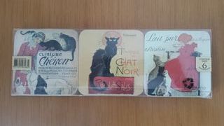 Sottobicchieri Paris Design - Set 6 pezzi