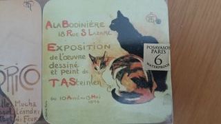 Sottobicchieri Paris Design - Set 6 pezzi