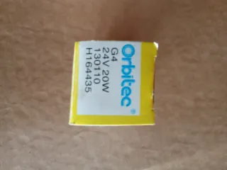 Lámpara Halógena Orbitec G4 24V 20W Bi-Pin