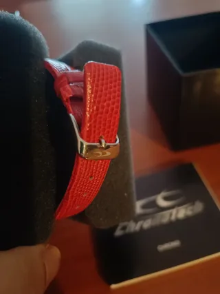 Orologio Chronotech Oro e Rosso