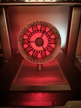 Lámpara 3D Iron Man